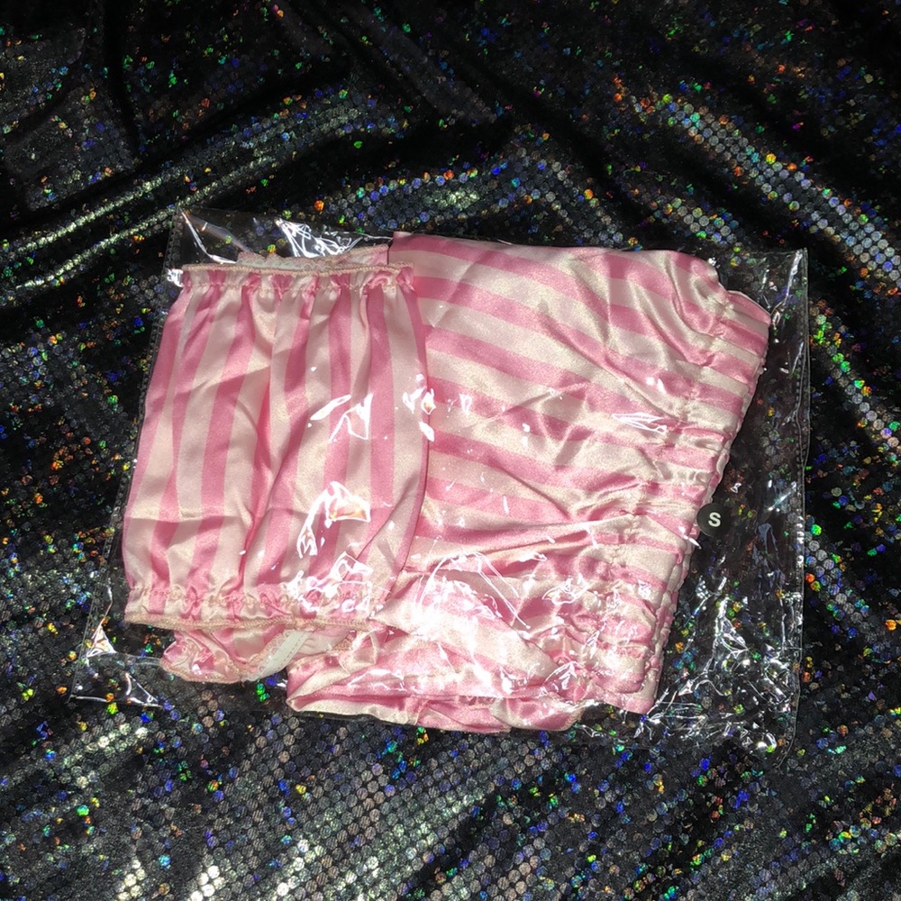 The Fav- Pink Night Time Two Piece Set Nwot - Picture 5 of 8